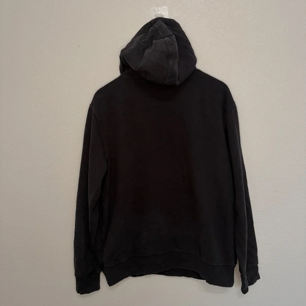 The North Face Mens Black Half Dome Pullover Hoodie Logo Sweatshirt Size Large